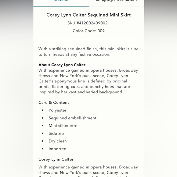 NWT Anthropologie Corey Lynn Calter Mini Skirt - Picture 6 of 7